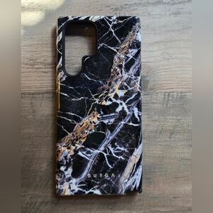 Burga Black And Gold S22 Ultra Case